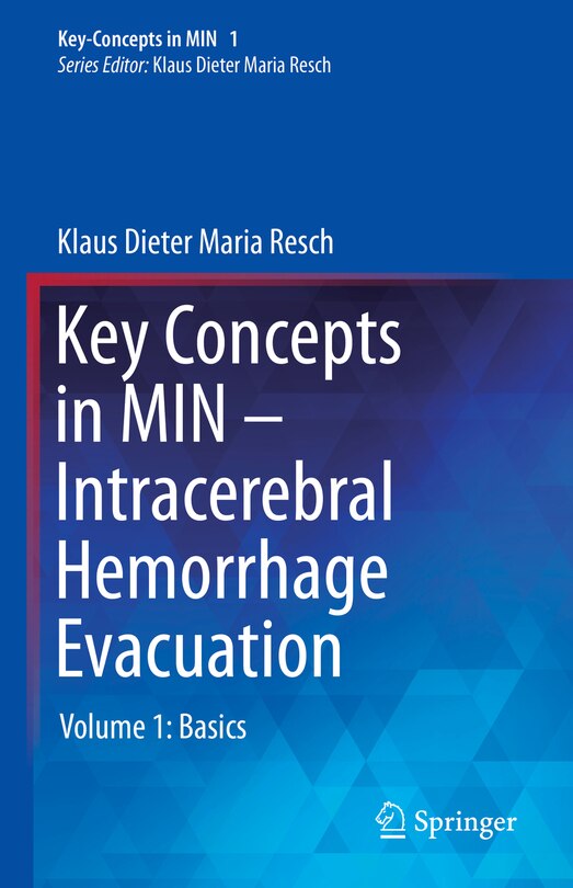 Front cover_Key Concepts In Min - Intracerebral Hemorrhage Evacuation