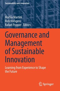 Front cover_Governance And Management Of Sustainable Innovation