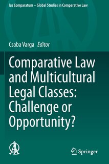 Front cover_Comparative Law And Multicultural Legal Classes