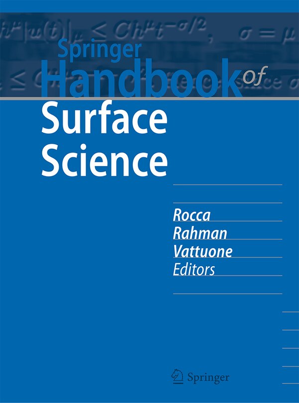 Front cover_Springer Handbook Of Surface Science