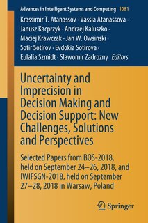 Front cover_Uncertainty and Imprecision in Decision Making and Decision Support