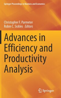 Couverture_Advances In Efficiency And Productivity Analysis