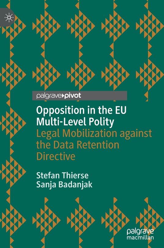 Front cover_Opposition In The Eu Multi-level Polity