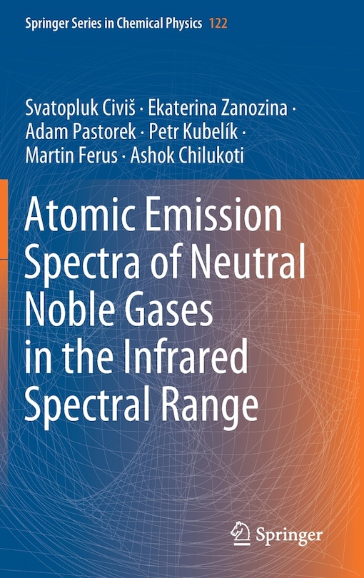 Front cover_Atomic Emission Spectra Of Neutral Noble Gases In The Infrared Spectral Range