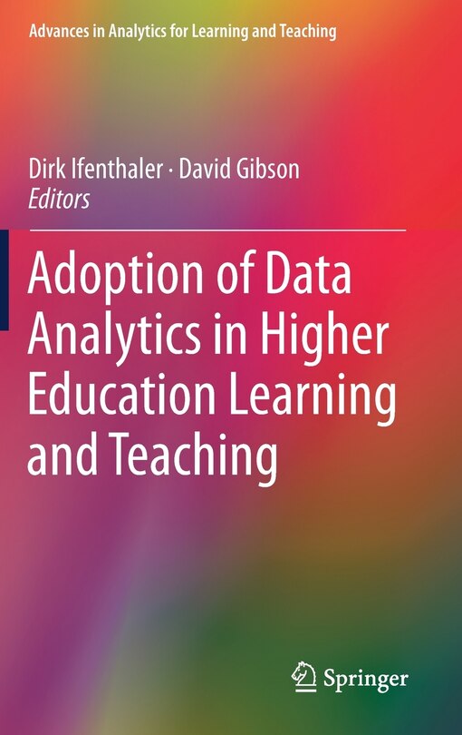 Front cover_Adoption Of Data Analytics In Higher Education Learning And Teaching
