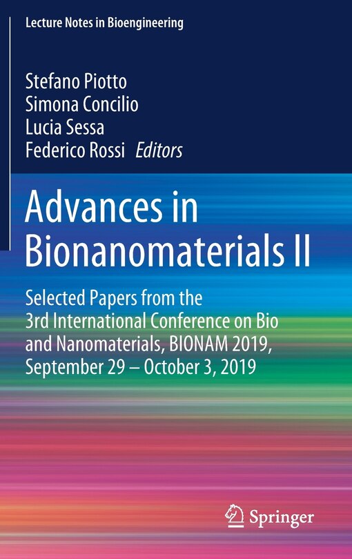 Front cover_Advances in Bionanomaterials II