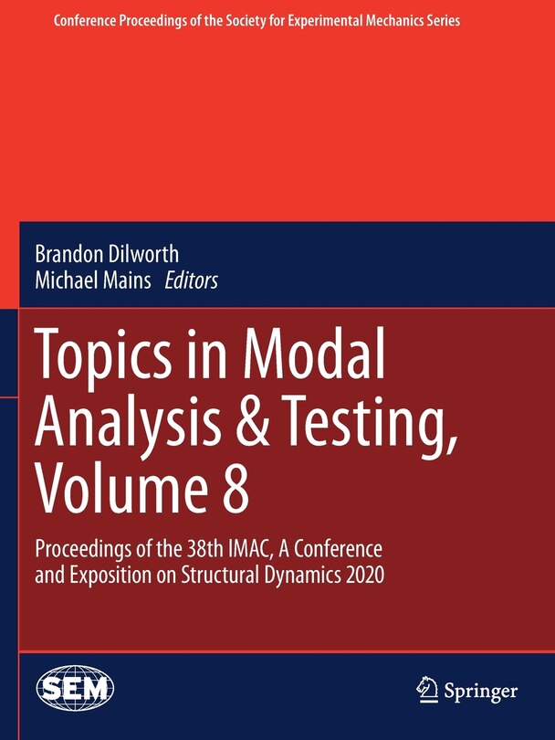 Front cover_Topics In Modal Analysis