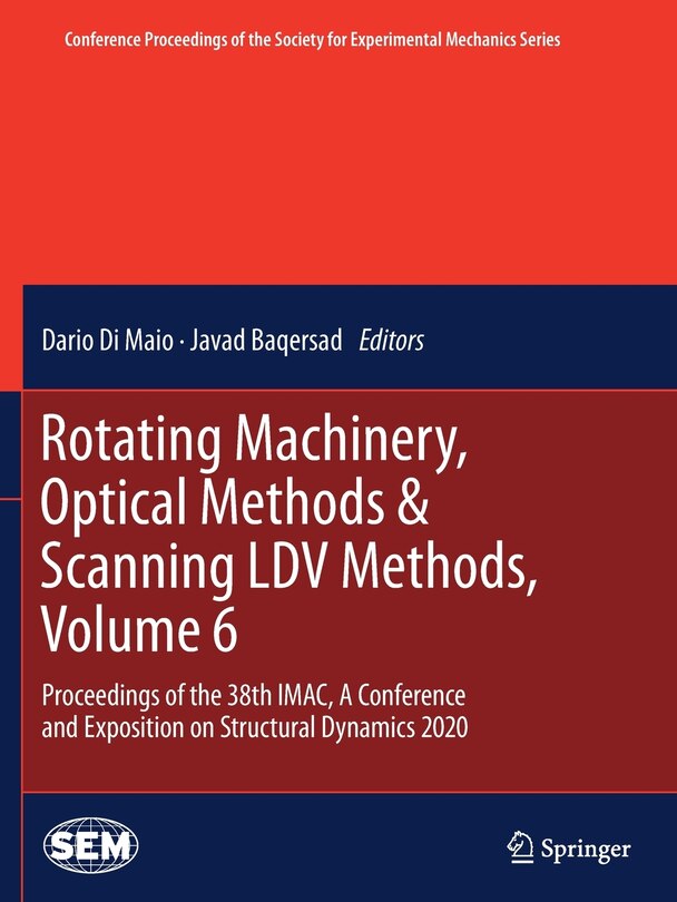 Front cover_Rotating Machinery, Optical Methods
