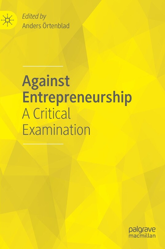 Front cover_Against Entrepreneurship