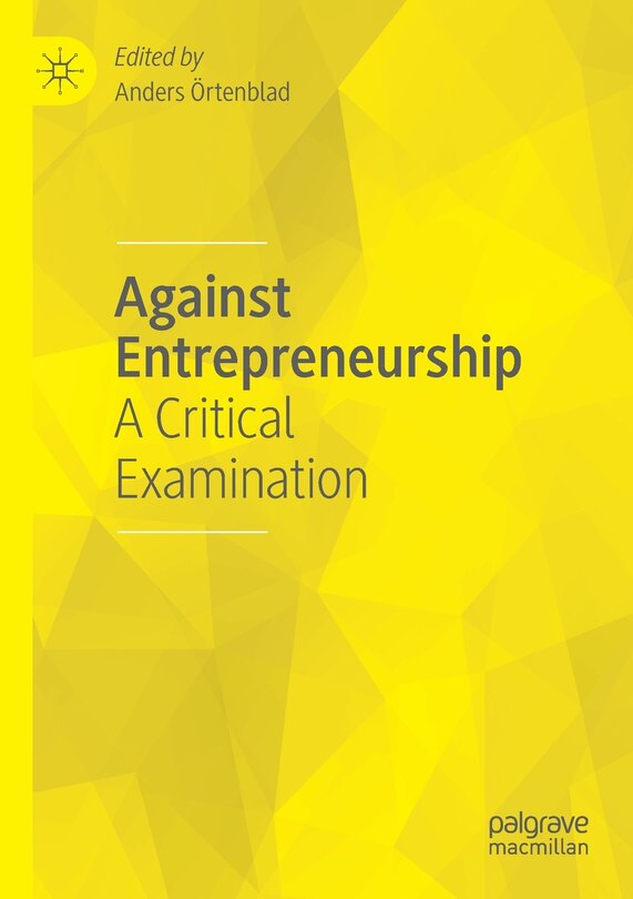 Front cover_Against Entrepreneurship