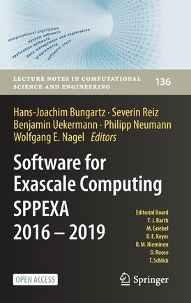 Software For Exascale Computing - Sppexa 2016-2019