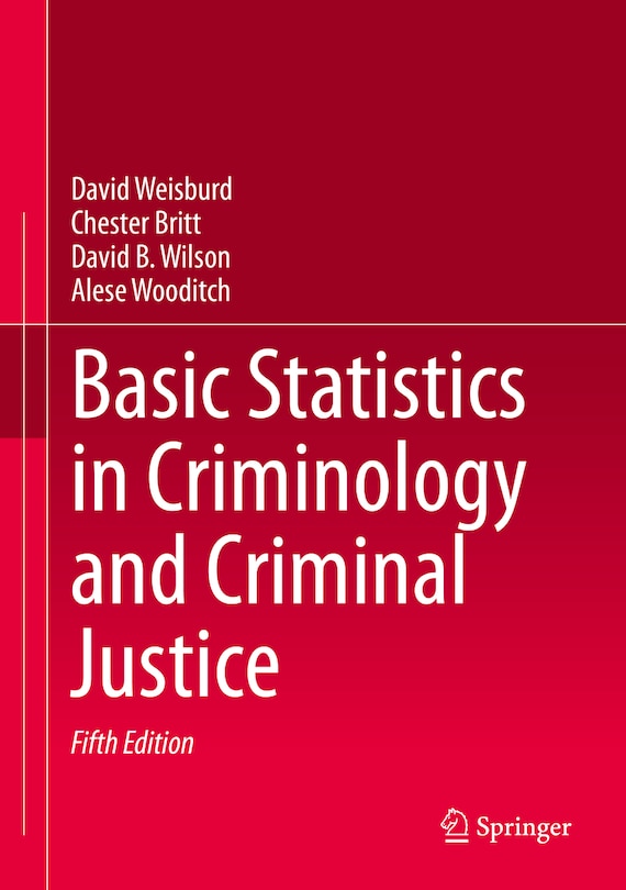 Couverture_Basic Statistics in Criminology and Criminal Justice