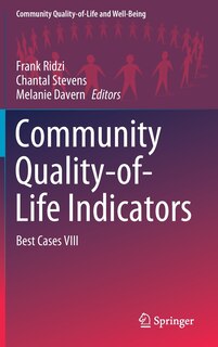 Couverture_Community Quality-of-life Indicators