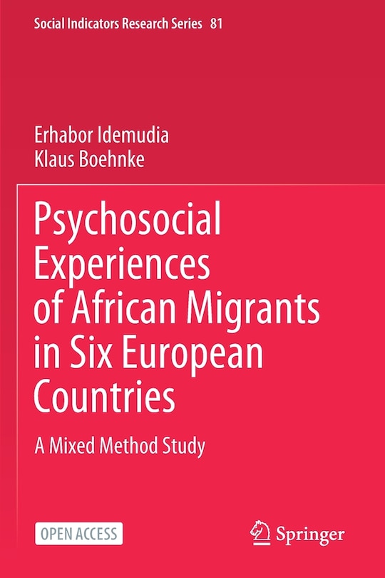Front cover_Psychosocial Experiences Of African Migrants In Six European Countries