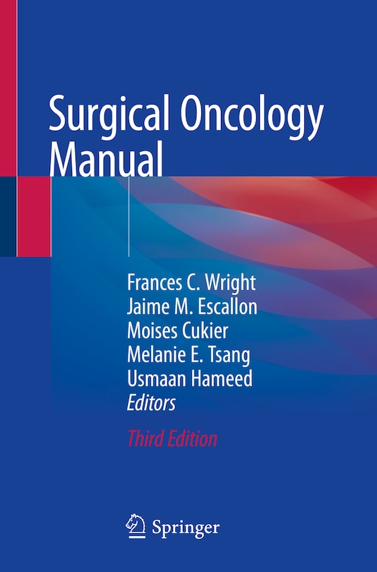 Front cover_Surgical Oncology Manual