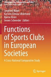 Couverture_Functions Of Sports Clubs In European Societies