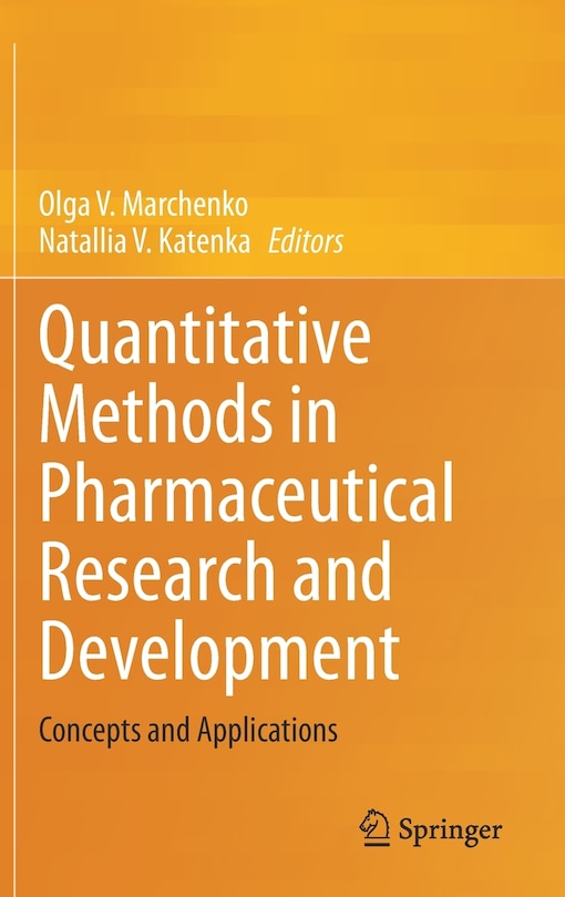Front cover_Quantitative Methods In Pharmaceutical Research And Development