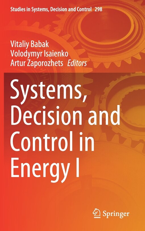 Couverture_Systems, Decision And Control In Energy I