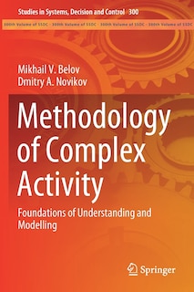 Couverture_Methodology Of Complex Activity