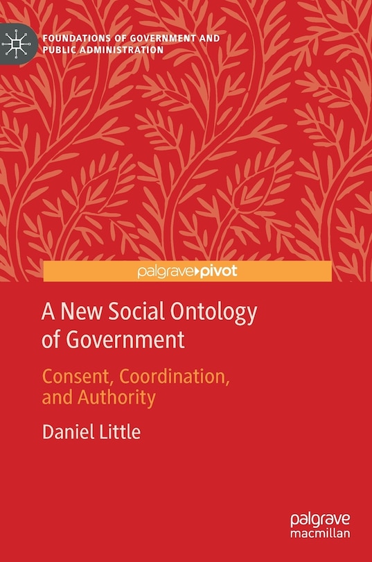 Front cover_A New Social Ontology Of Government