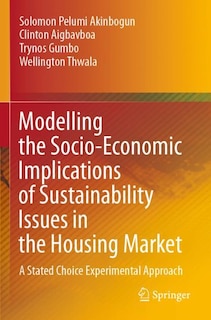 Front cover_Modelling the Socio-Economic Implications of Sustainability Issues in the Housing Market