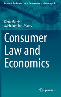 Front cover_Consumer Law And Economics