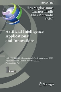 Front cover_Artificial Intelligence Applications and Innovations