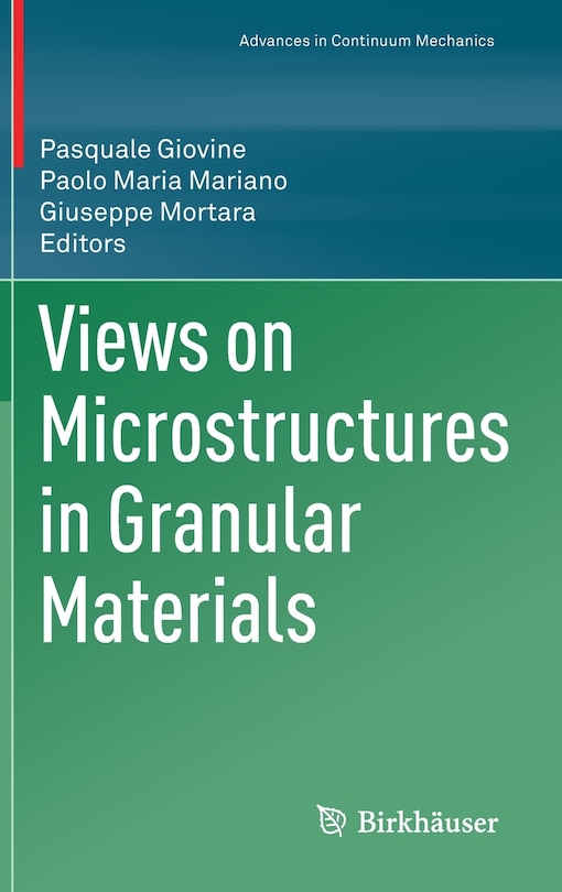 Front cover_Views On Microstructures In Granular Materials