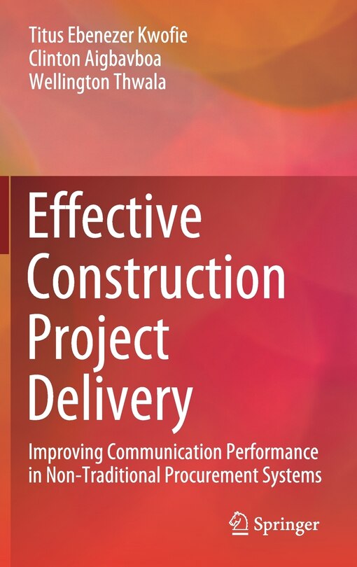 Front cover_Effective Construction Project Delivery