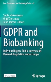 Front cover_Gdpr And Biobanking