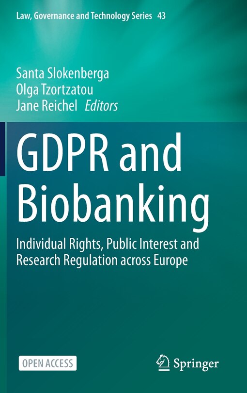 Front cover_Gdpr And Biobanking