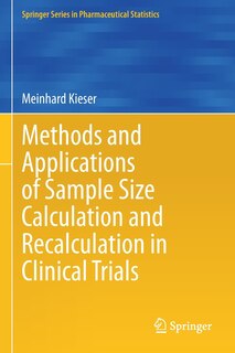Couverture_Methods And Applications Of Sample Size Calculation And Recalculation In Clinical Trials