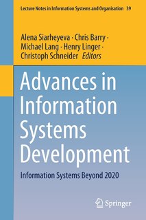 Front cover_Advances In Information Systems Development