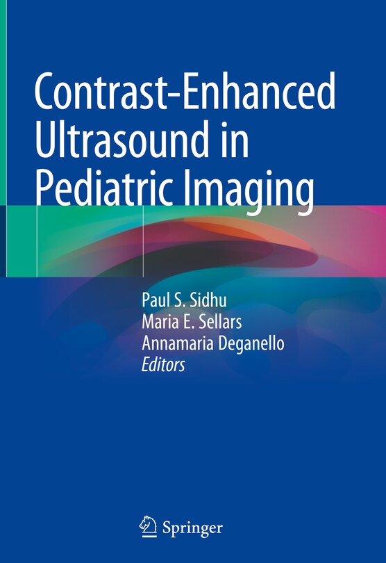 Couverture_Contrast-enhanced Ultrasound In Pediatric Imaging