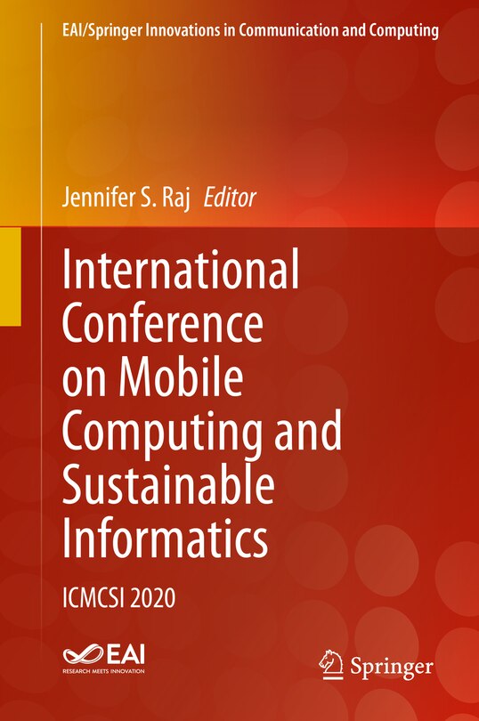 Couverture_International Conference On Mobile Computing And Sustainable Informatics