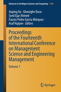 Couverture_Proceedings Of The Fourteenth International Conference On Management Science And Engineering Management