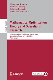 Couverture_Mathematical Optimization Theory And Operations Research