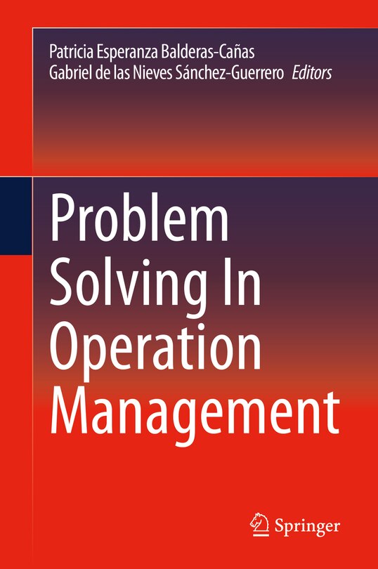 Couverture_Problem Solving In Operation Management