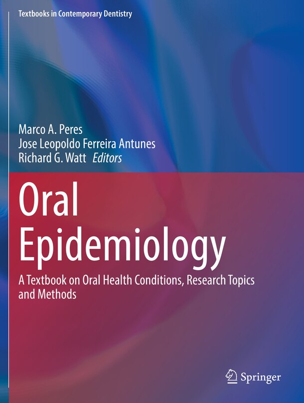 Couverture_Oral Epidemiology