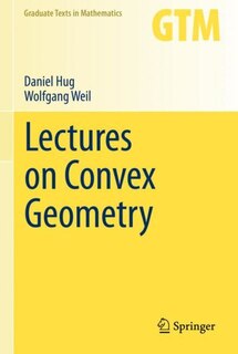 Front cover_Lectures On Convex Geometry