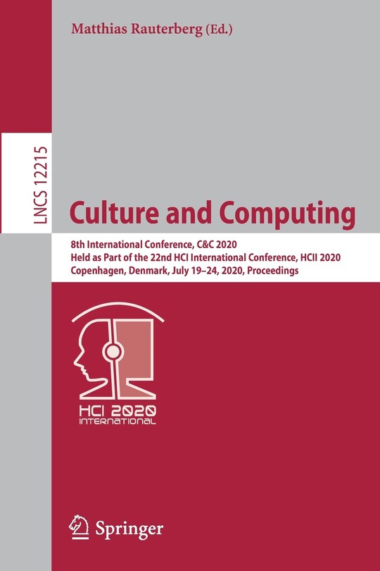 Front cover_Culture And Computing