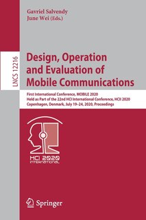 Couverture_Design, Operation and Evaluation of Mobile Communications