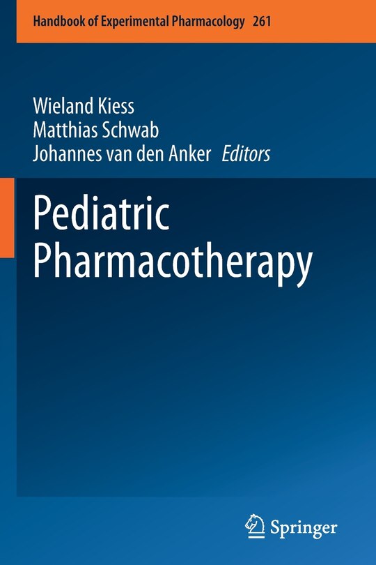 Couverture_Pediatric Pharmacotherapy