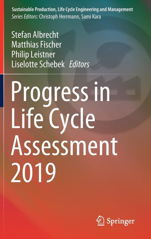 Front cover_Progress In Life Cycle Assessment 2019