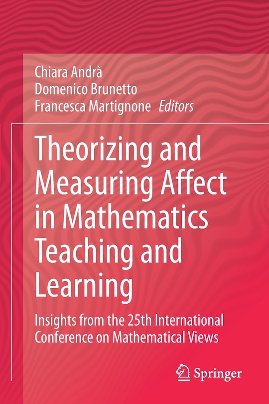 Front cover_Theorizing And Measuring Affect In Mathematics Teaching And Learning