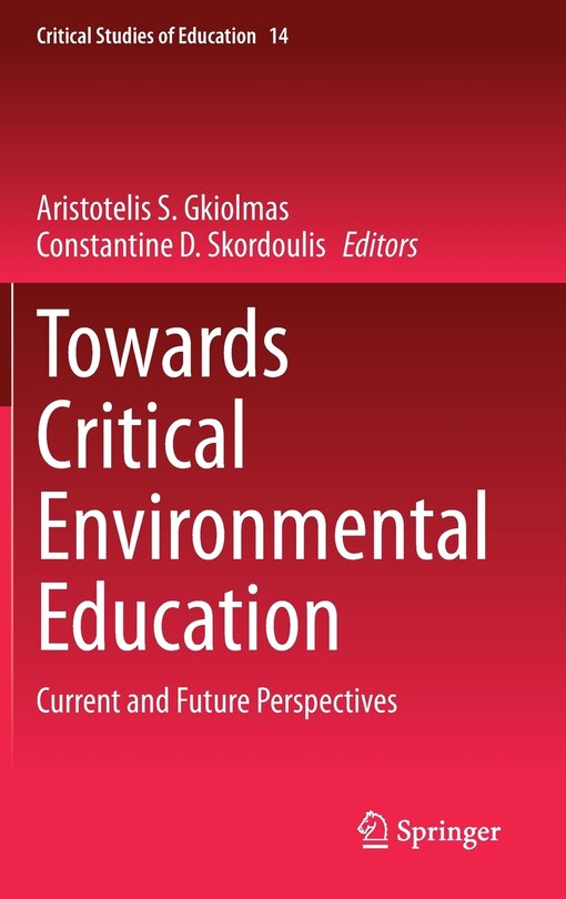 Couverture_Towards Critical Environmental Education