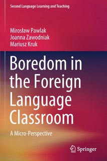Front cover_Boredom In The Foreign Language Classroom