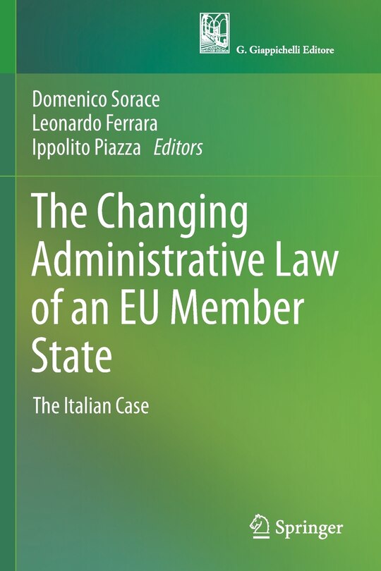 Couverture_The Changing Administrative Law Of An Eu Member State