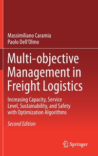 Front cover_Multi-objective Management In Freight Logistics