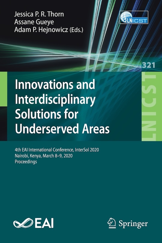 Front cover_Innovations And Interdisciplinary Solutions For Underserved Areas